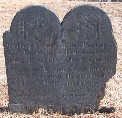 Headstone from The Ould Burying Ground